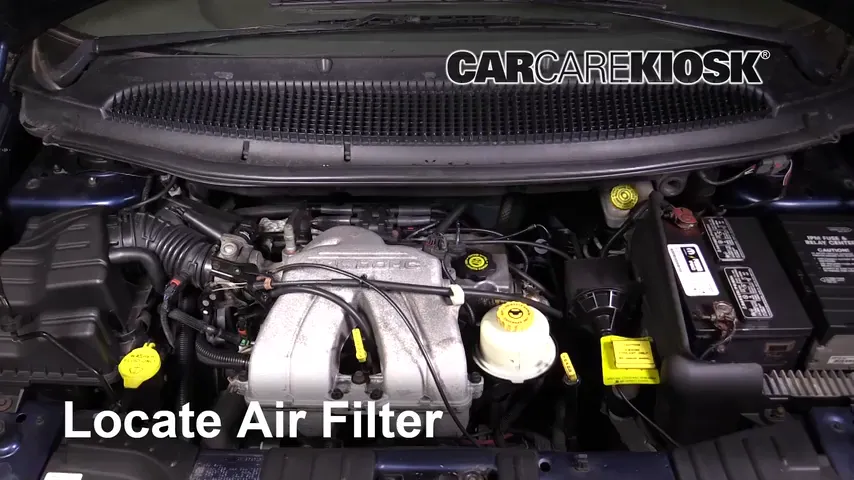 2001 Dodge Caravan SE 2.4L 4 Cyl. Air Filter (Engine)